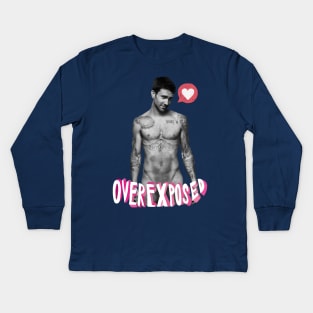 Overexposed Kids Long Sleeve T-Shirt